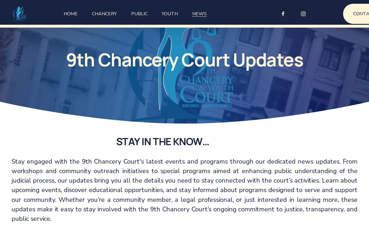Humphreys County court calendar Ninth Chancery news source