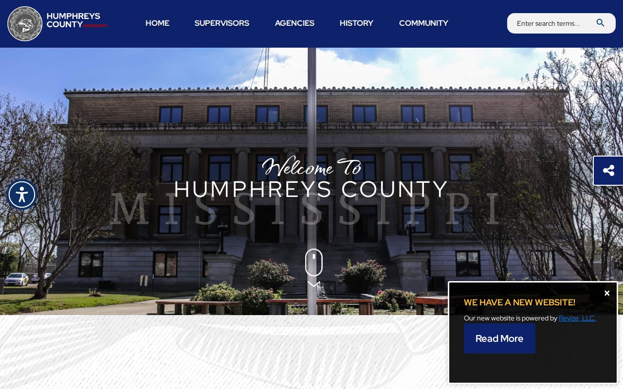 Humphreys County court docket official county government page