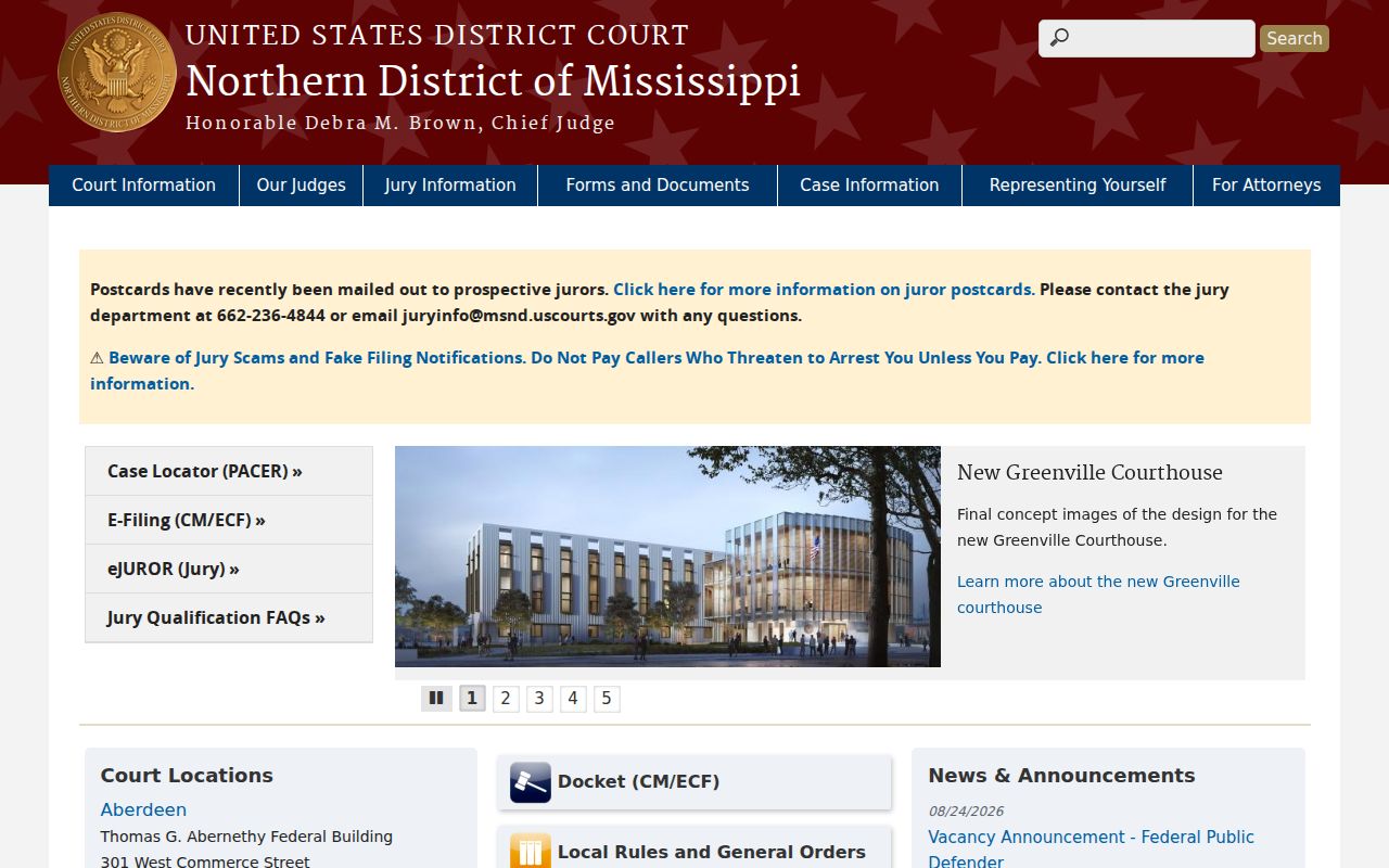 Humphreys County Silver City court docket Northern District court source
